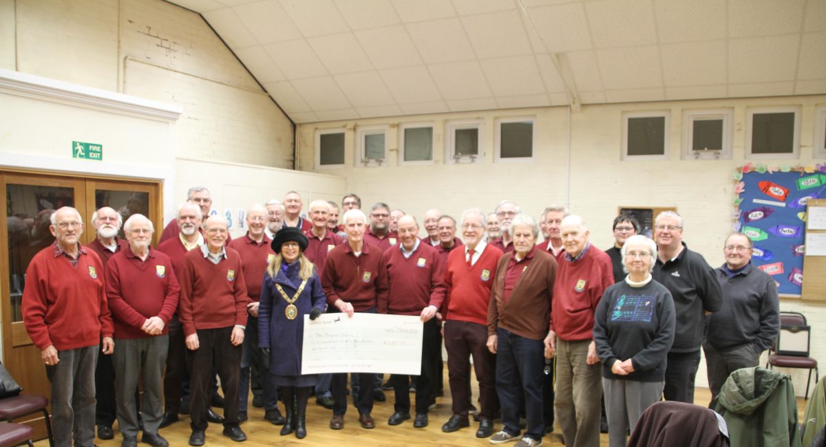 Charity Donation from Christmas Concert